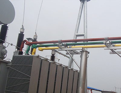 三門峽變電站樱桃视频成人現場圖片